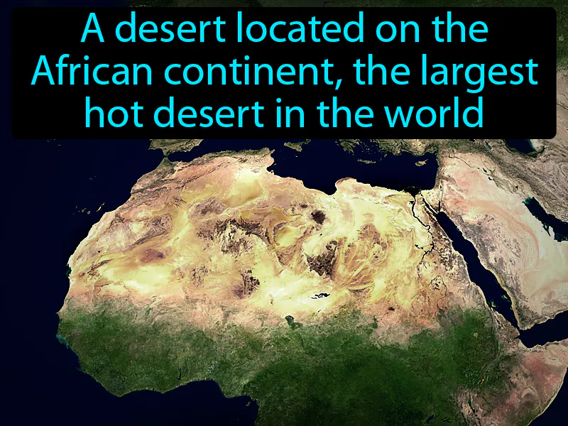 Sahara Definition Sahara Definition