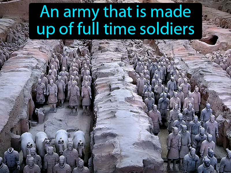 Standing Army Definition Standing Army Definition
