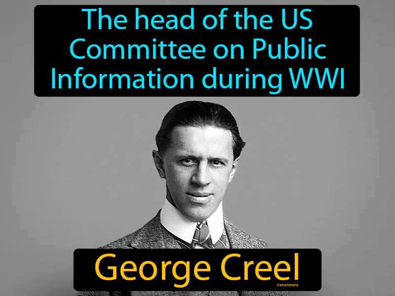 George Creel Definition George Creel Definition