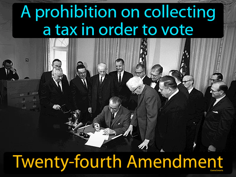 Twenty-Fourth Amendment Definition Twenty-Fourth Amendment Definition