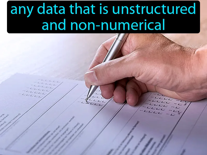 Qualitative Data Definition Qualitative Data Definition